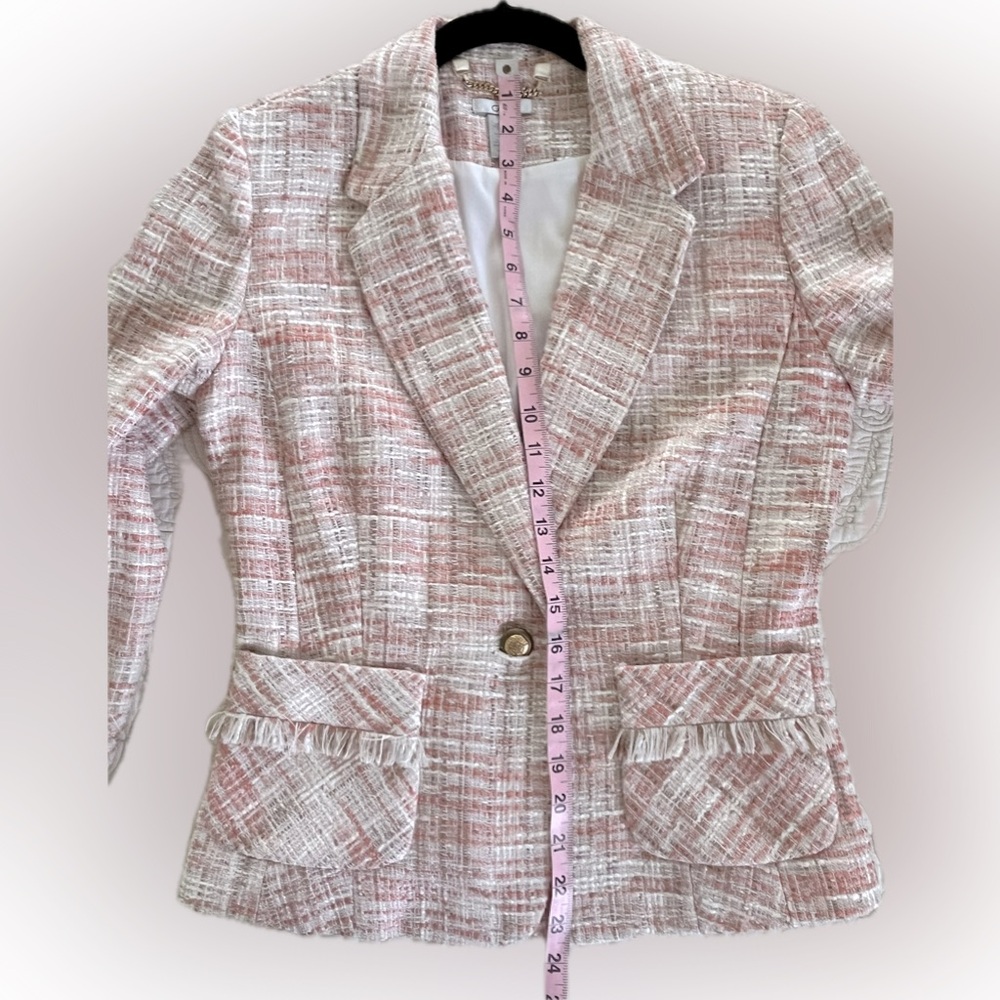 Cache Twill Blazer Size 4 - image 5